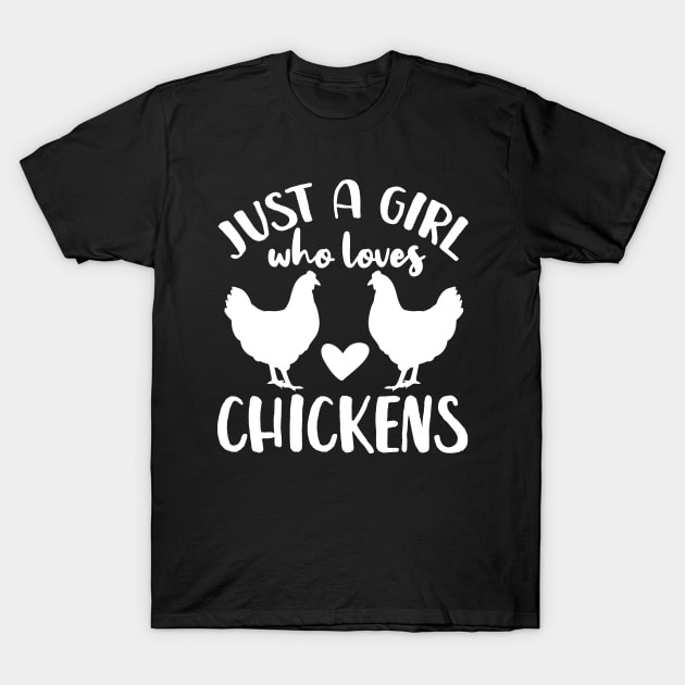 Chicken Farmer Chicken Lover T-Shirt by CreativeGiftShop